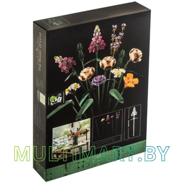 Конструктор King 10286 Block Flower Букет цветов
